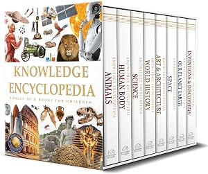 Knowledge Encyclopaedia Boxed Set – 8 Paperback Books (Age 10+)