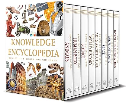 Knowledge Encyclopaedia Boxed Set 8 Paperback Books For Kids Age Group 10+ Paperback 30 January 2023