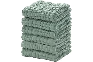 Looxii Muslin Baby Washcloths: Eco-Friendly Care for Delicate Skin
