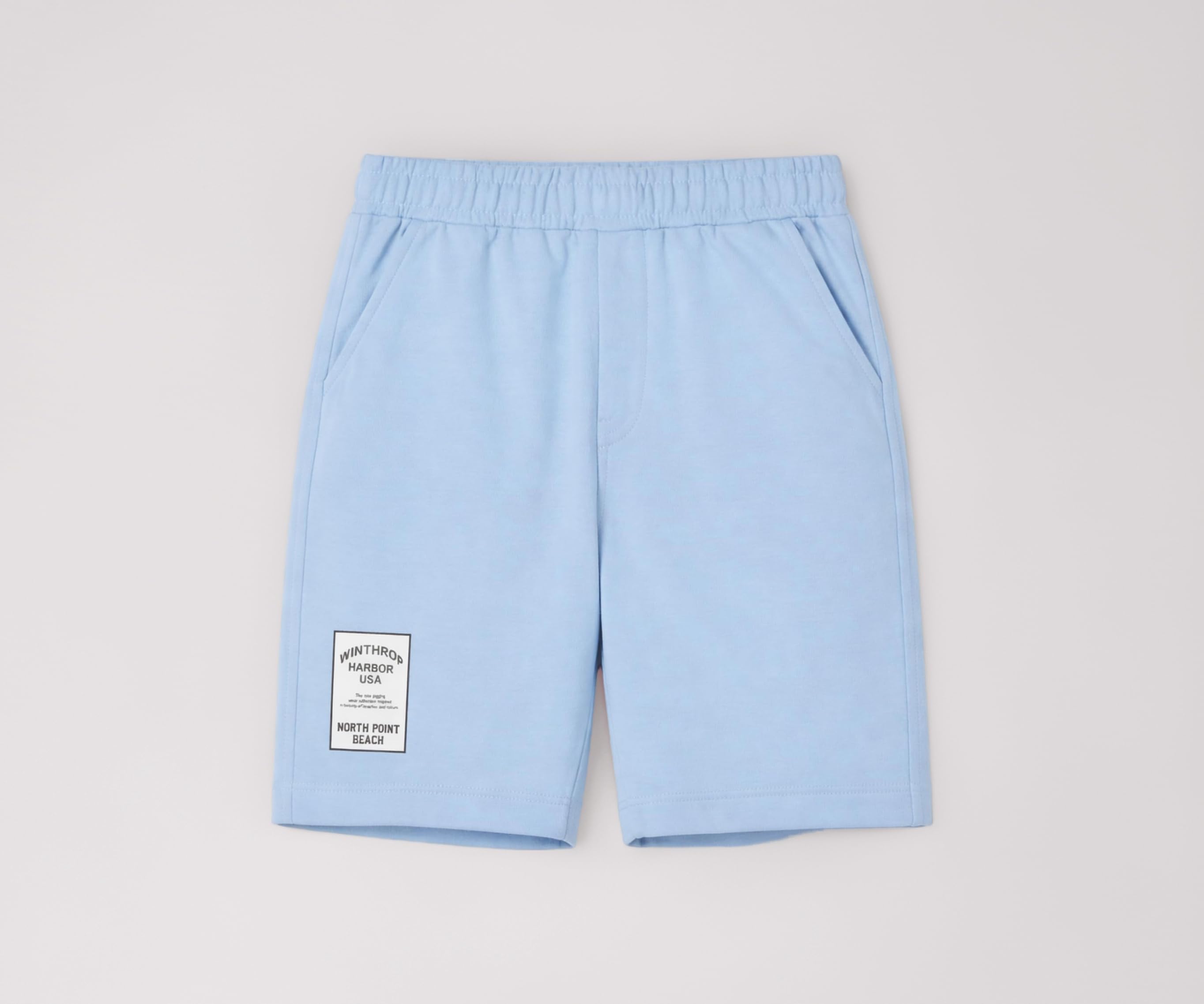 - Boys Casual Bermuda Shorts | Placement Print | French Terry | Regular Fit | Drawstring Closure | Age 5โ16 Years | Lounge & Casual Wear