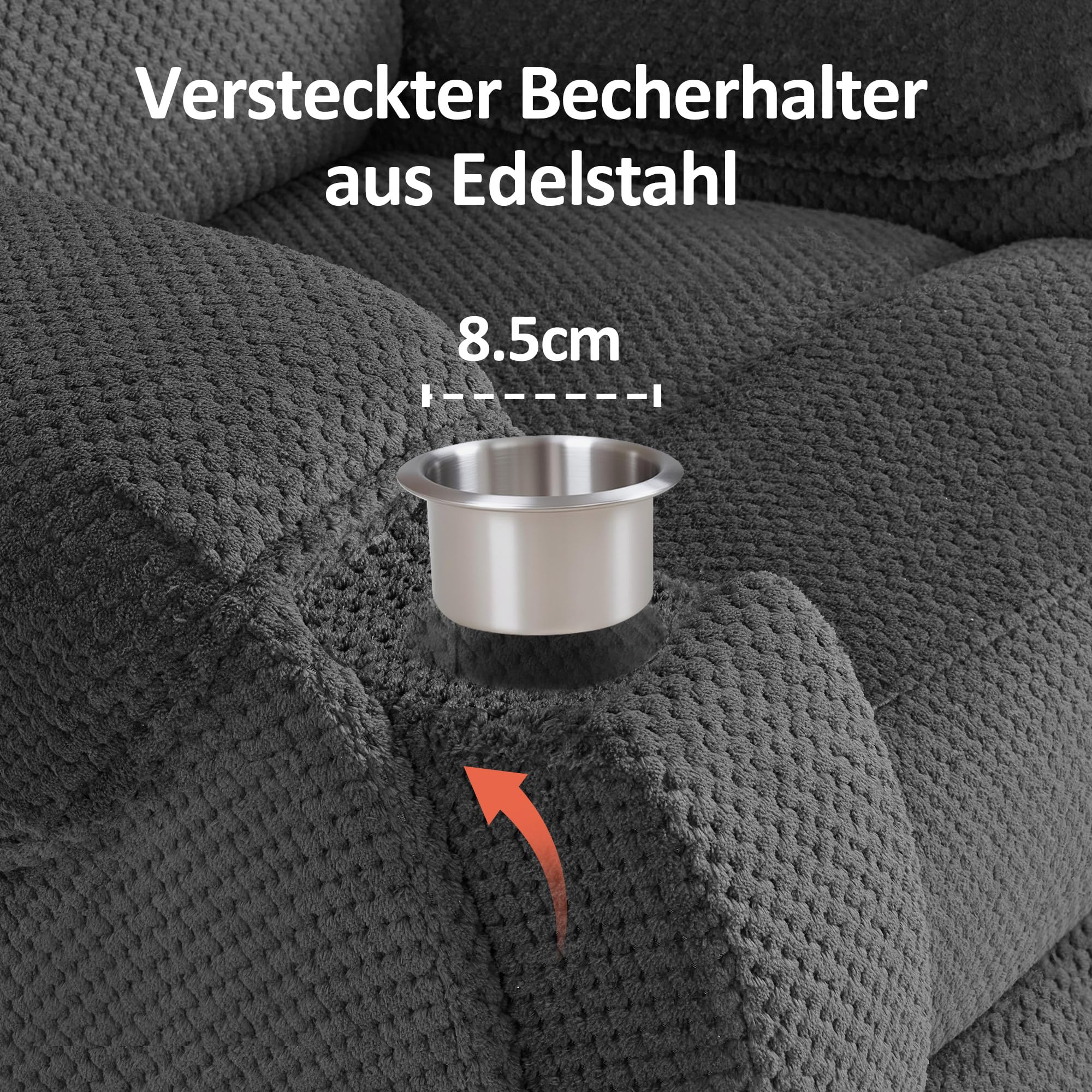 HOMCOM Relaxstoel Met Massage- En Warmtefunctie, Elektrische Opsta Stoel Afstandsbediening Zijvakken Grijs~1v7h1jjda8001 HOMCOM Relaxstoel Met Massage- En Warmtefunctie, Elektrische Opsta Stoel Afstandsbediening Zijvakken Grijs~1v7h1jjda8001
