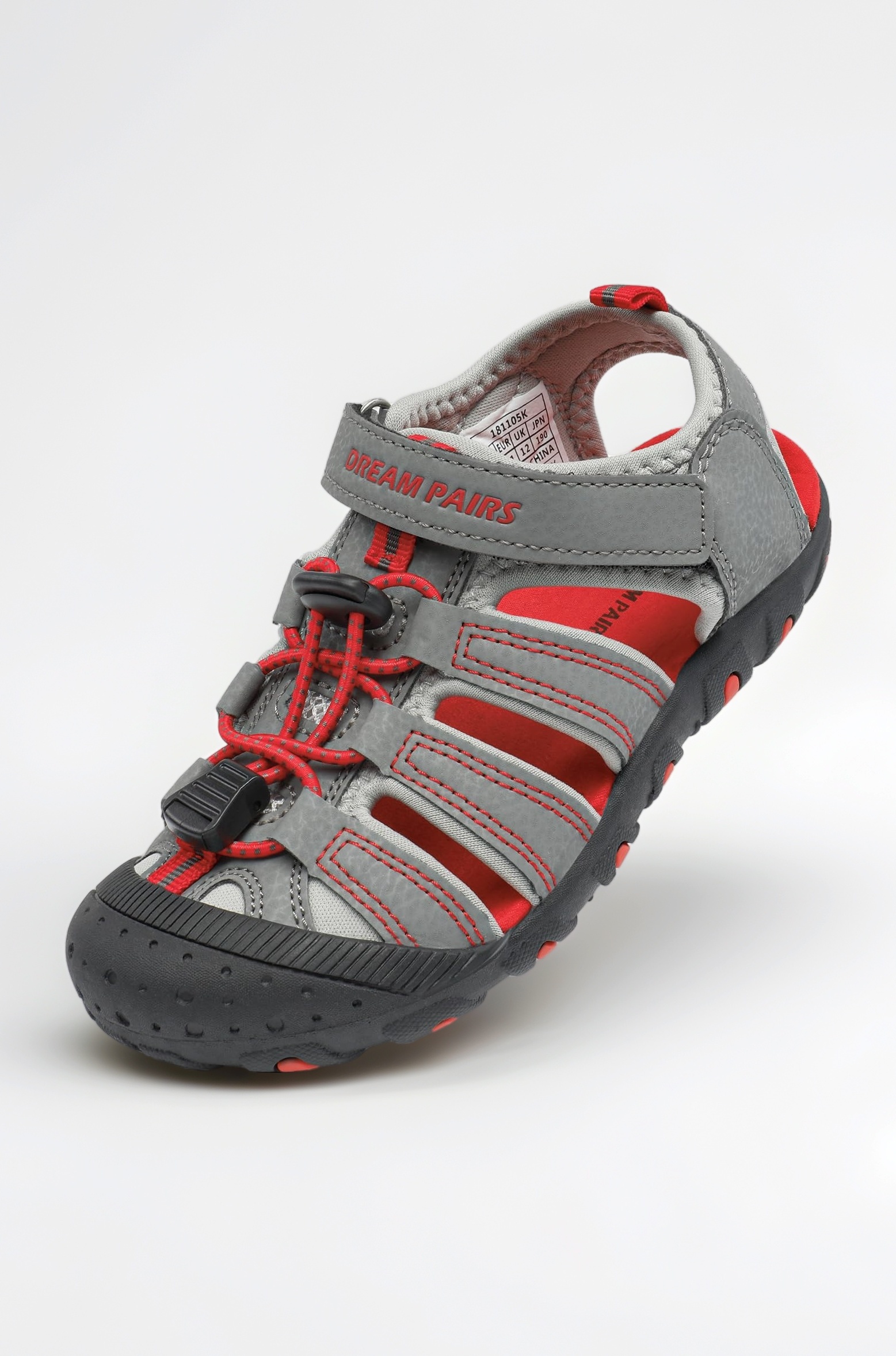 Boys Girls Closed-Toe Outdoor Summer Sport Sandals（Toddler/Little Kid/Big Kid）