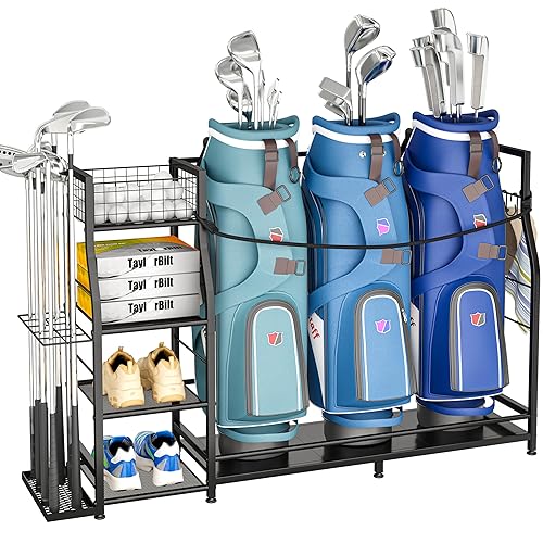 Golf Bag Stand for Golf Bag Accessories, Golf Bag Storage