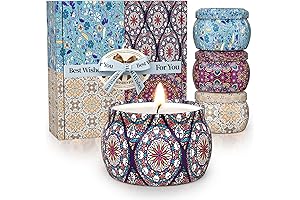 Premium 4-Piece Candle Gift Set