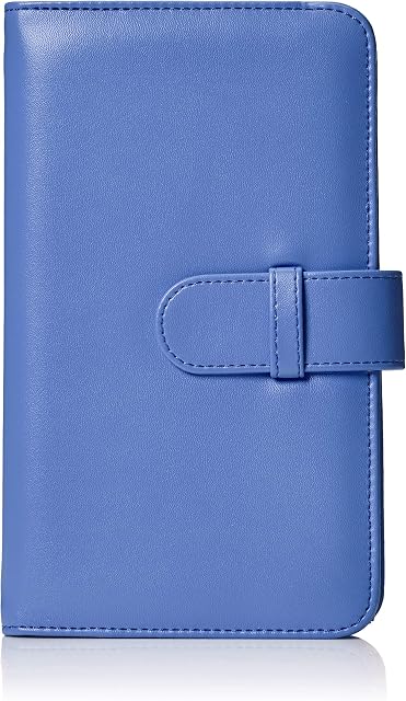 Amazon Basics Wallet Album for 108 Instax Mini Photos - Cobalt Blue