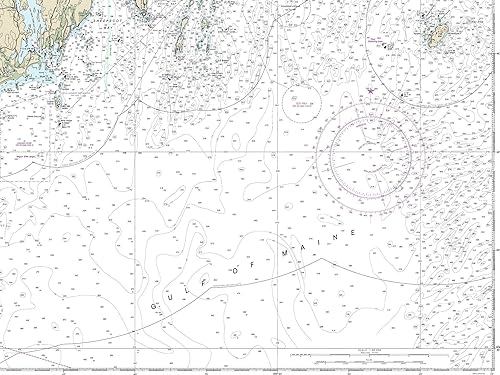 Miniatura 6 de Monhegan Island to Cape Elizabeth - 2014 Maine Brunswick Casco Bay Portland Nautical Map - 80000 AC Reprint ED 3:4 - Chart 1204