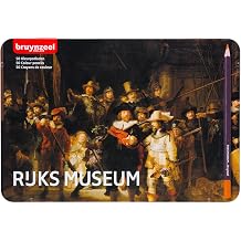 Bruynzeel & Rijksmuseum Professionelle Buntstifte 50er-Set im Etui zum Zeichnen & Kolorieren | Rembrandt van Rijn