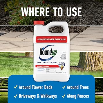 Roundup Weed & Grass Killer4 Concentrate, 1 gal.