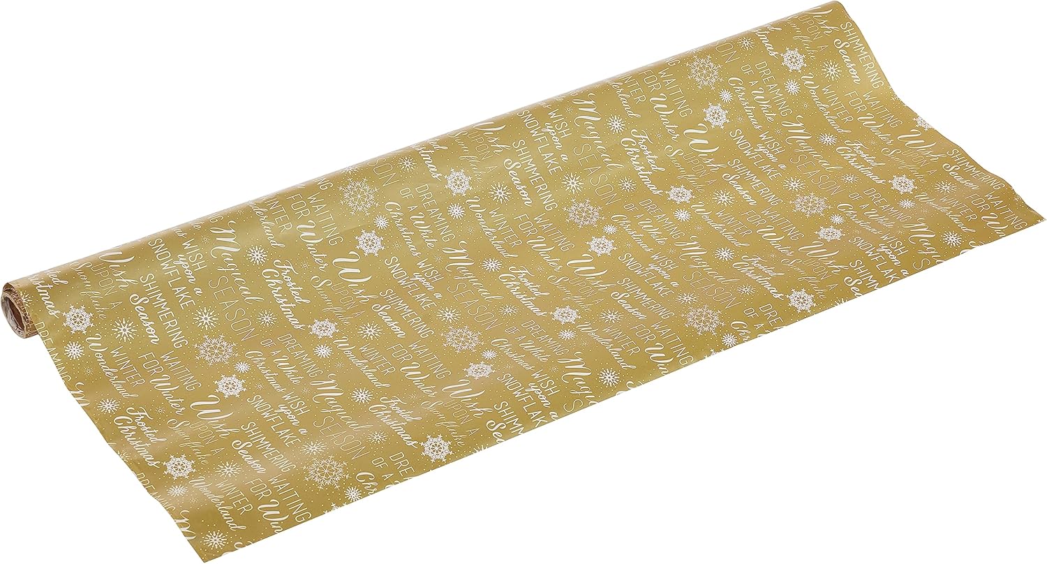 Giftmaker 4m Mixed Metallics Gift Wrap Amazon.ae Office Products