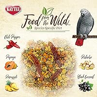Vista 5 de Kaytee Comida de The Wild Natural Pet Parrot Food, 2.5 libras