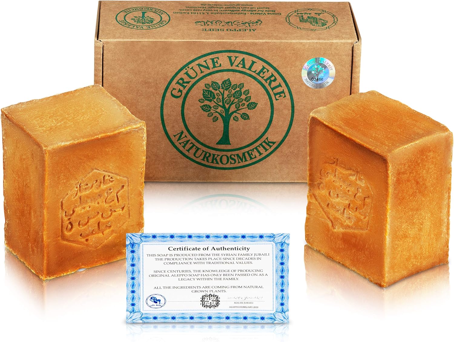 sapone da bar con curcuma