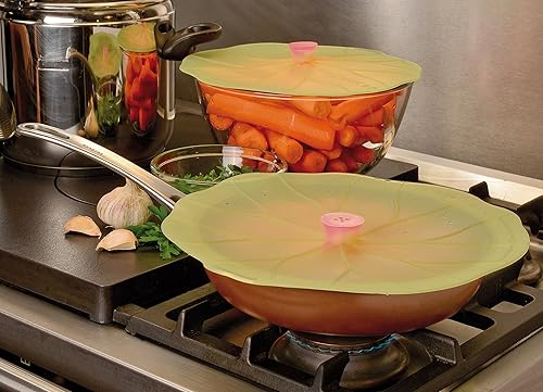 Miniatura 11 de Charles Viancin, tapa Lily de silicona, Extra grande, Verde