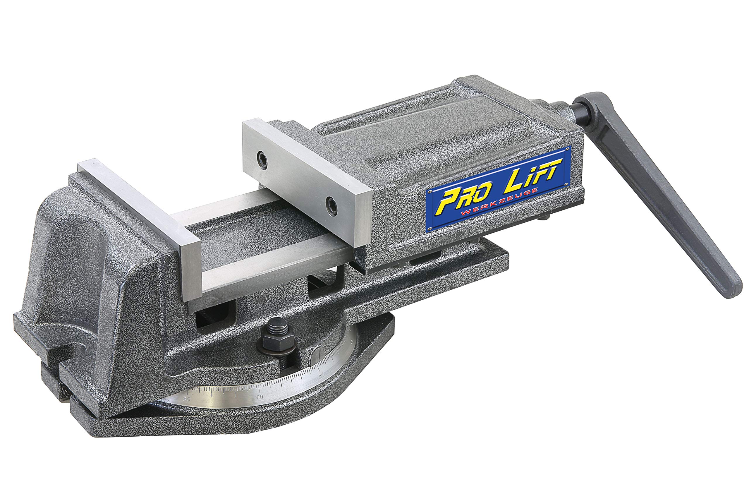 Tornillo de banco de precisión giratorio 360° para taladros de 160 mm