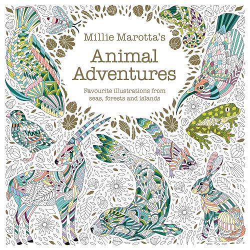 Millie Marotta's Animal Adventures: Favourite illustrations from seas, forests and islands