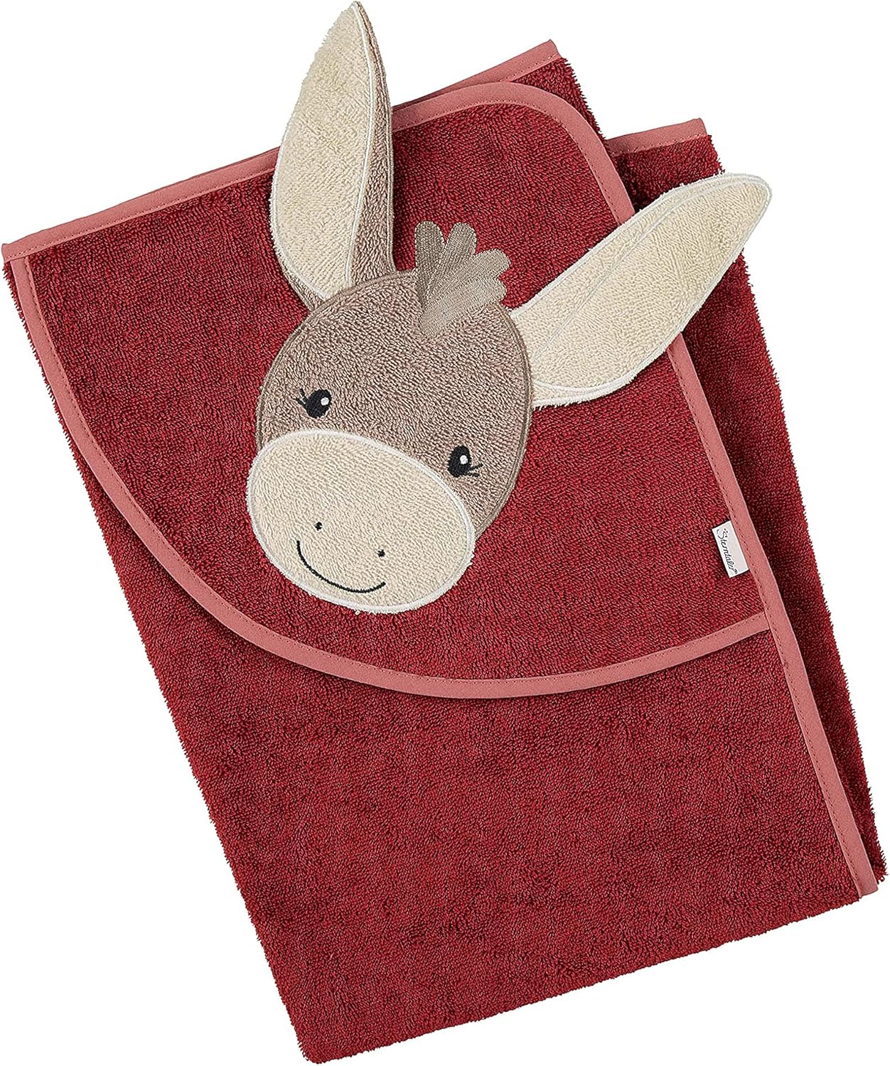 Sterntaler Hooded Towel 80 x 80 cm Emily with Ears Design