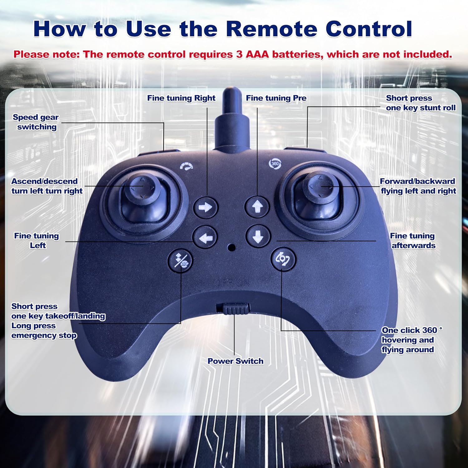 Remote Control Airplane,RC Plane for Adults with LED Lights 360° Flip Fighter Jet Drone Flying Toys Easy to Fly for Beginner 14+ Years Old (Red)