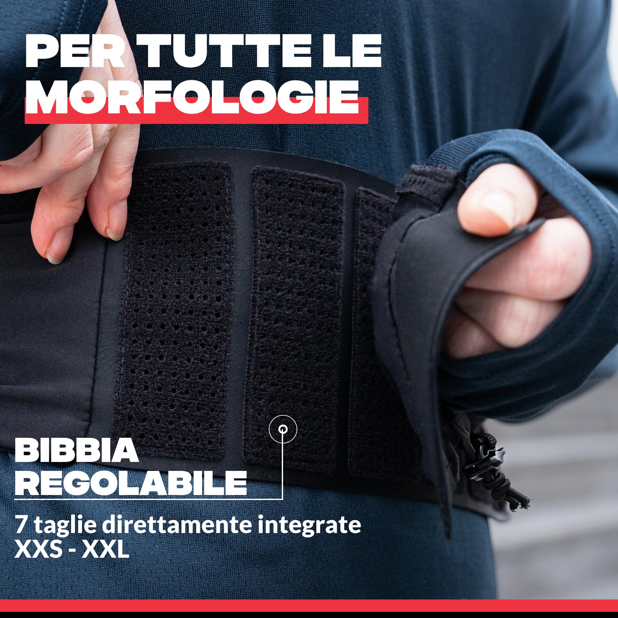 SHAPEHEART Innovazione francese, Cintura magnetica sportiva per telefono , Supporto cellulare Impermeabile con tasca magnetica | Per ogni Telefono | Sistema anti-risalita | 3 tasche | Touchscreen | Aggancio e sgancio rapido | Regolabile | Unisex