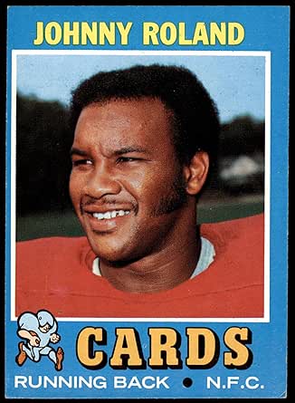 Amazon.com: 1971 Topps # 123 Johnny Roland St. Louis Cardinals-FB ...