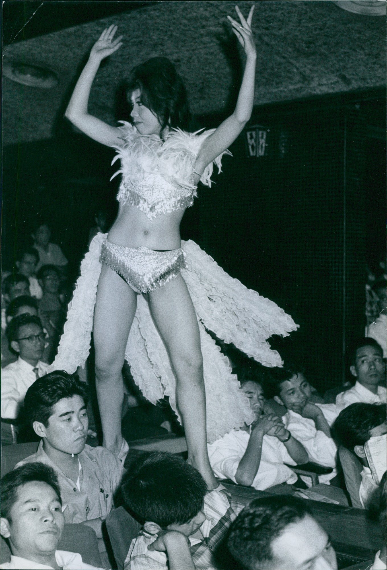 Amazon.com: Vintage photo of Women doing strip tease dance in Tokyo by  night. : Home & Kitchen