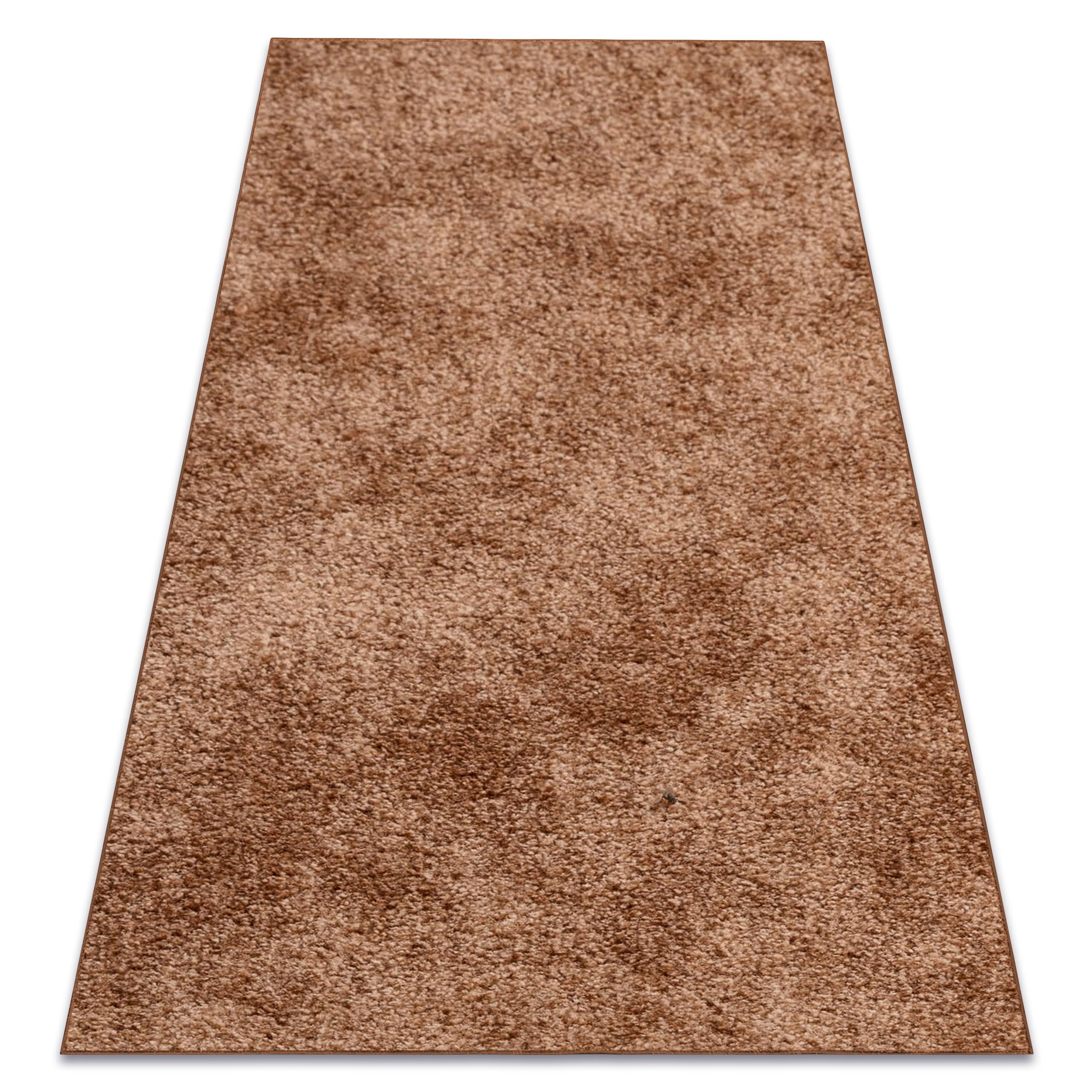 Moquette Serenade marron clair isolante acoustique grand format 250x350
