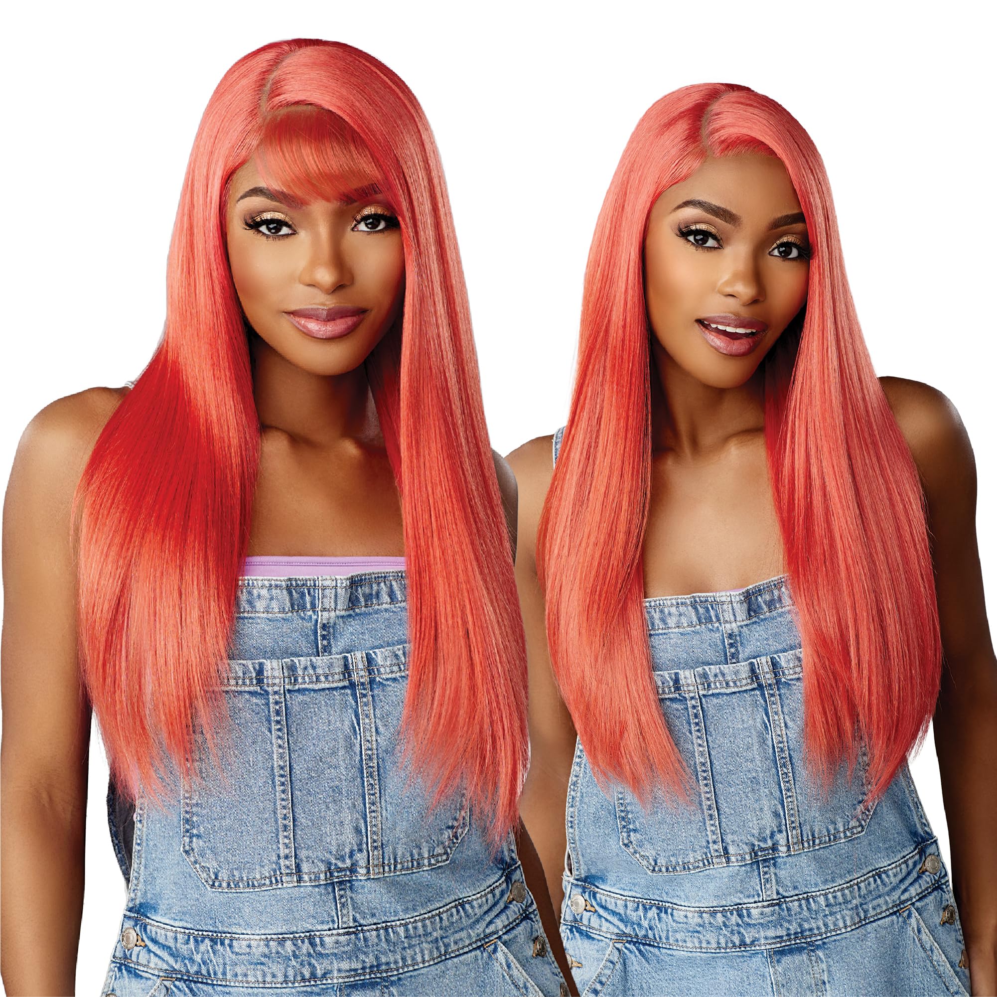 20” Bonnie Bangz Full Lace Unit Sensationnel HD Lace Front Wig Butta Lace Glueless 90 main image 2