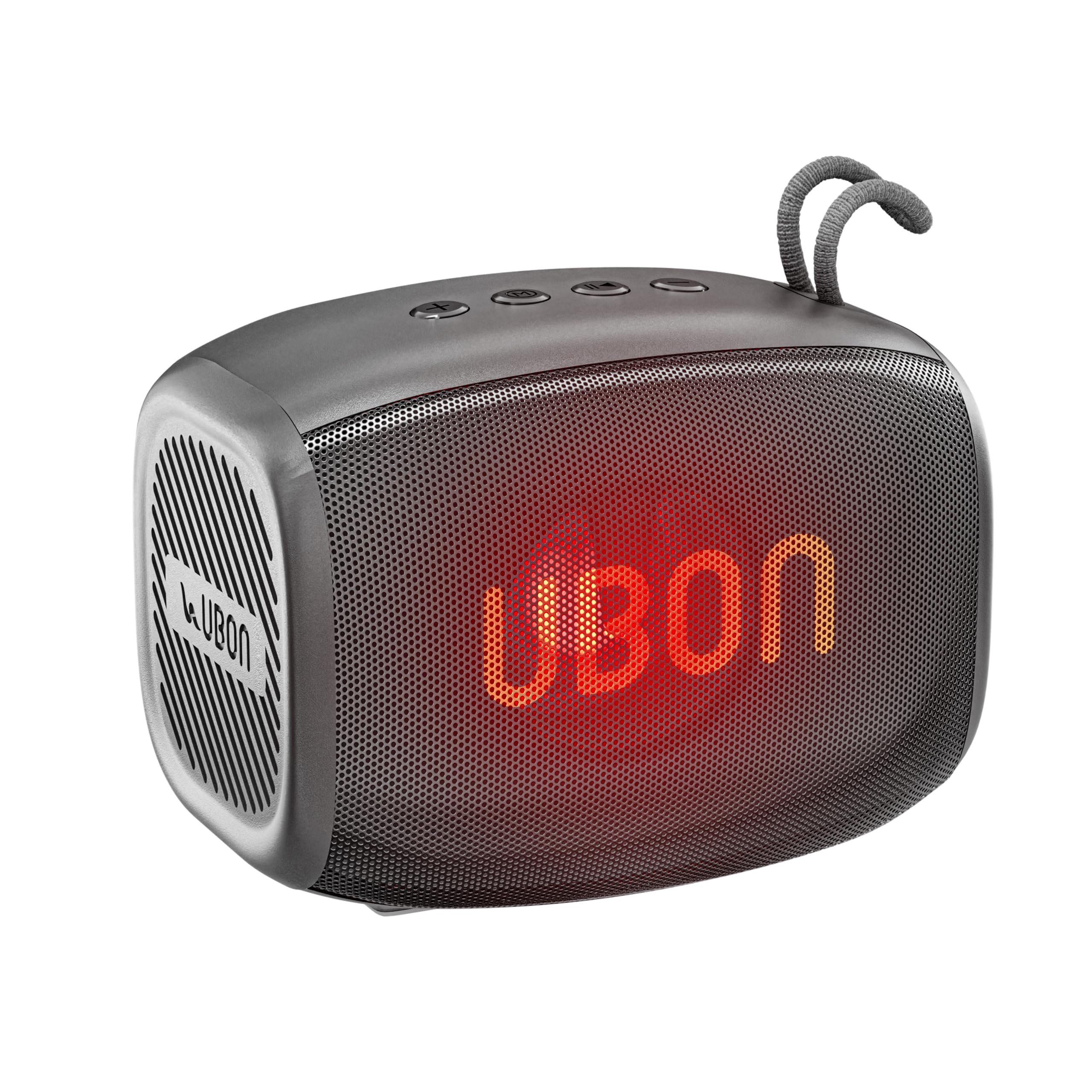 UBON Yodha SP-42, 10 watt Portable Bluetooth Speaker, 10 Hours Long Playtime, RGB Lights, Multiple Connectivity Wireless Party Speaker (Black)-image-26