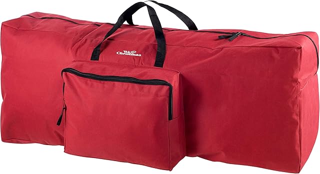 WeRChristmas Christmas Tree Storage Box, 8 Feet, Red