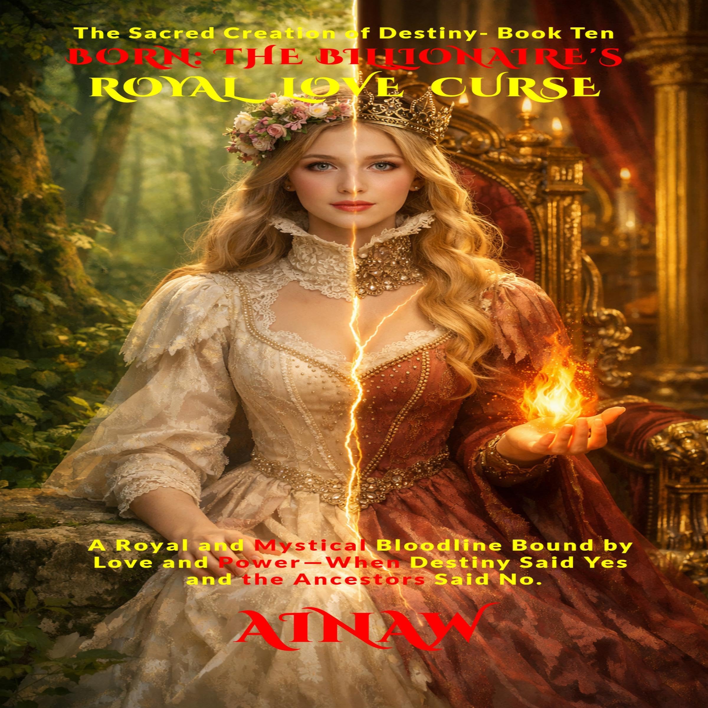 Cover art for Born: The Billionaire's Royal Love Curse