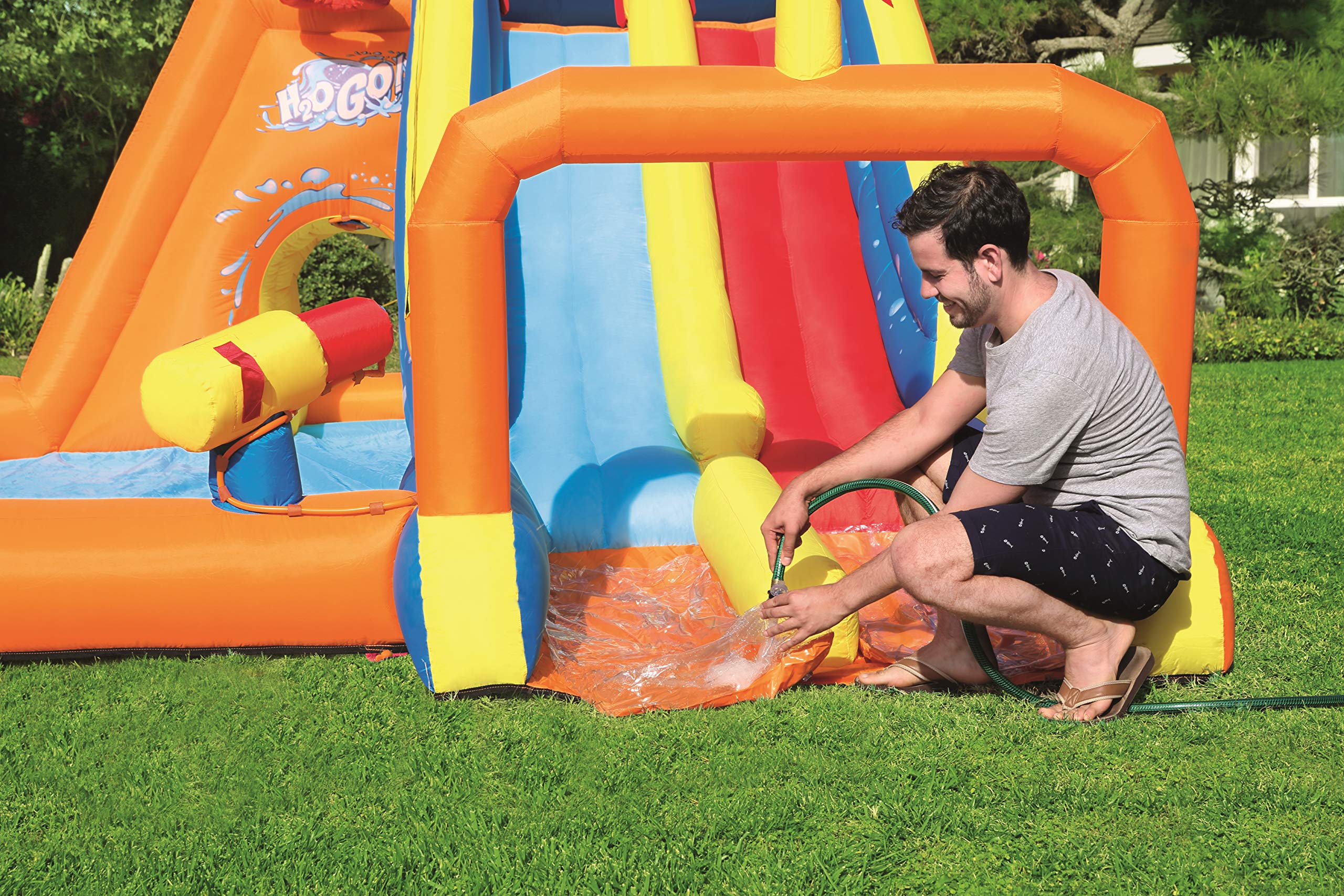 Buy Bestway H2OGO! Tsunami Inflatable Mega Bouncy Castle Water Park for