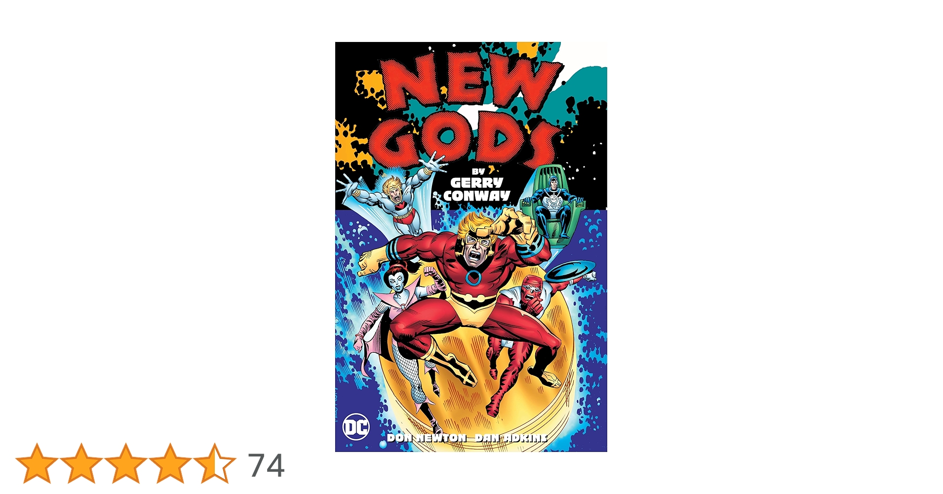 アメコミ・英語版　①.②巻セット　NEW GODS Amazon | The New Gods (1971-1978) #1 (English Edition