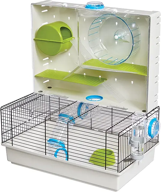 Fantastic Hamster Arch Cage | Guldhamster Bur Habitat | 46x29x54 cm