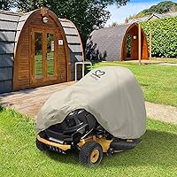 Vista 7 de Funda para cortacésped para montar, resistente e impermeable, de poliéster, Oxford, para tractor, resistente a los rayos UV, al polvo y al agua