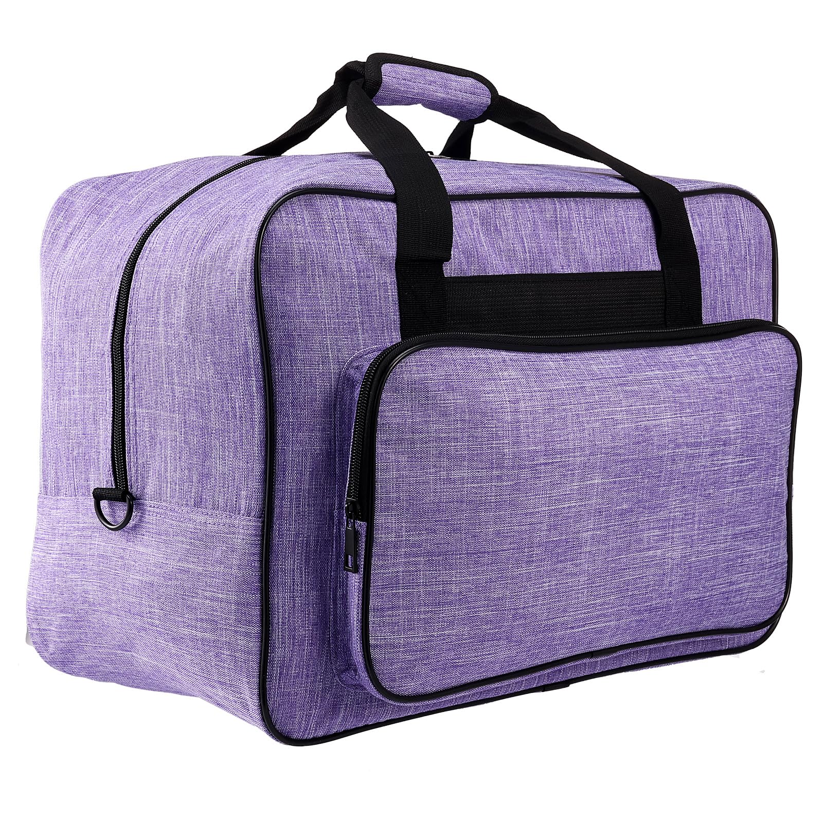 Valigetta per macchine da cucire, borsa impermeabile in tessuto Oxford per macchine da cucire con tracolla e manici, 46×23×32 cm, valigetta universale per la maggior parte delle macchine da