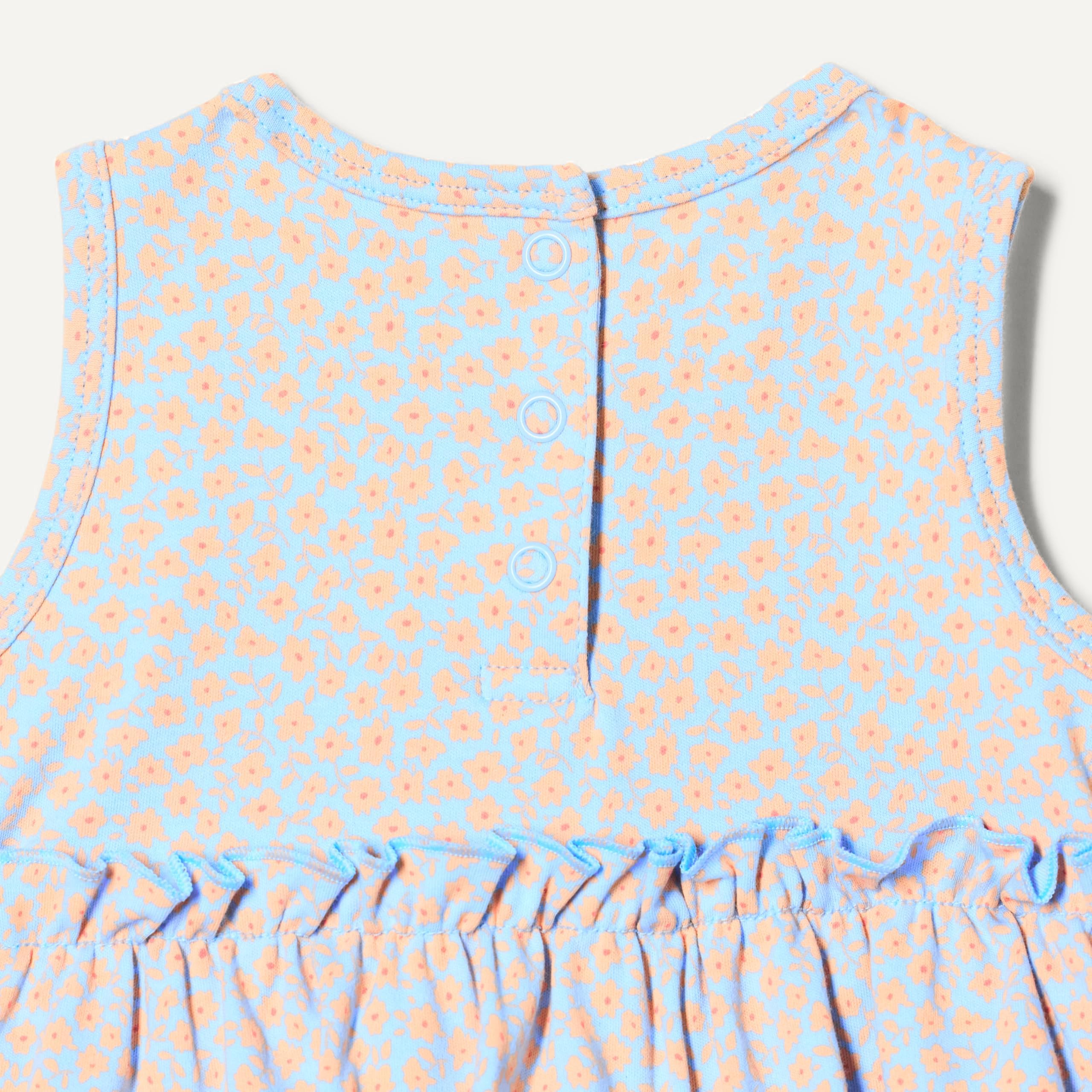 Amazon Essentials Bébé Fille Robes Barboteuses sans Manches