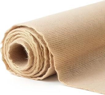 Barcelonetta | Burlap Fabric | Jute Cloth | Arts & Crafts, Home Decor, Outdoor Planters, Gardening | Rustic, Hessian, Croaker, Gunny Cloth 14" Wide, 30 Feet