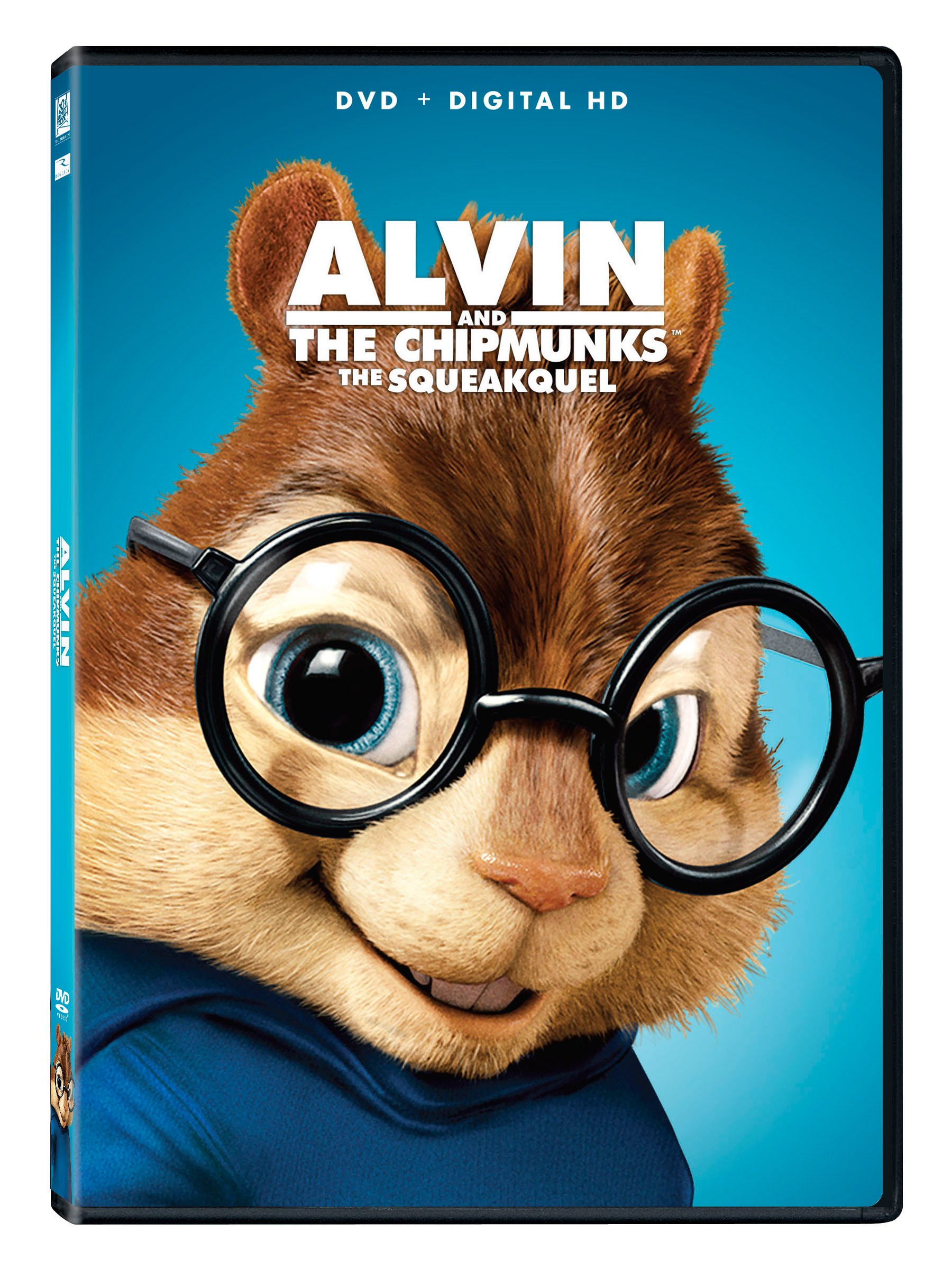 DVD Alvin y las Ardillas 2 la película infantil original de Estados Unidos
