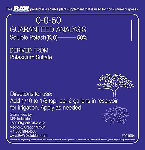 Miniatura 2 de RAW Potasio 10 lb
