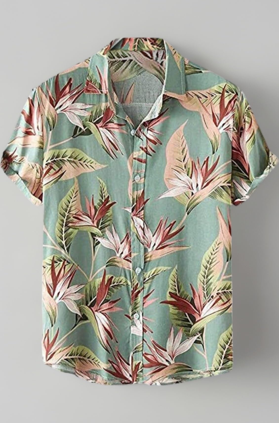 - Men's Casual Rayon Relaxed Fit Shirt Button Down Summer Shirts for Men | Stylish Printed | Short Sleeve | Trendy (Available in Plus Size and Combo Pack of 2)