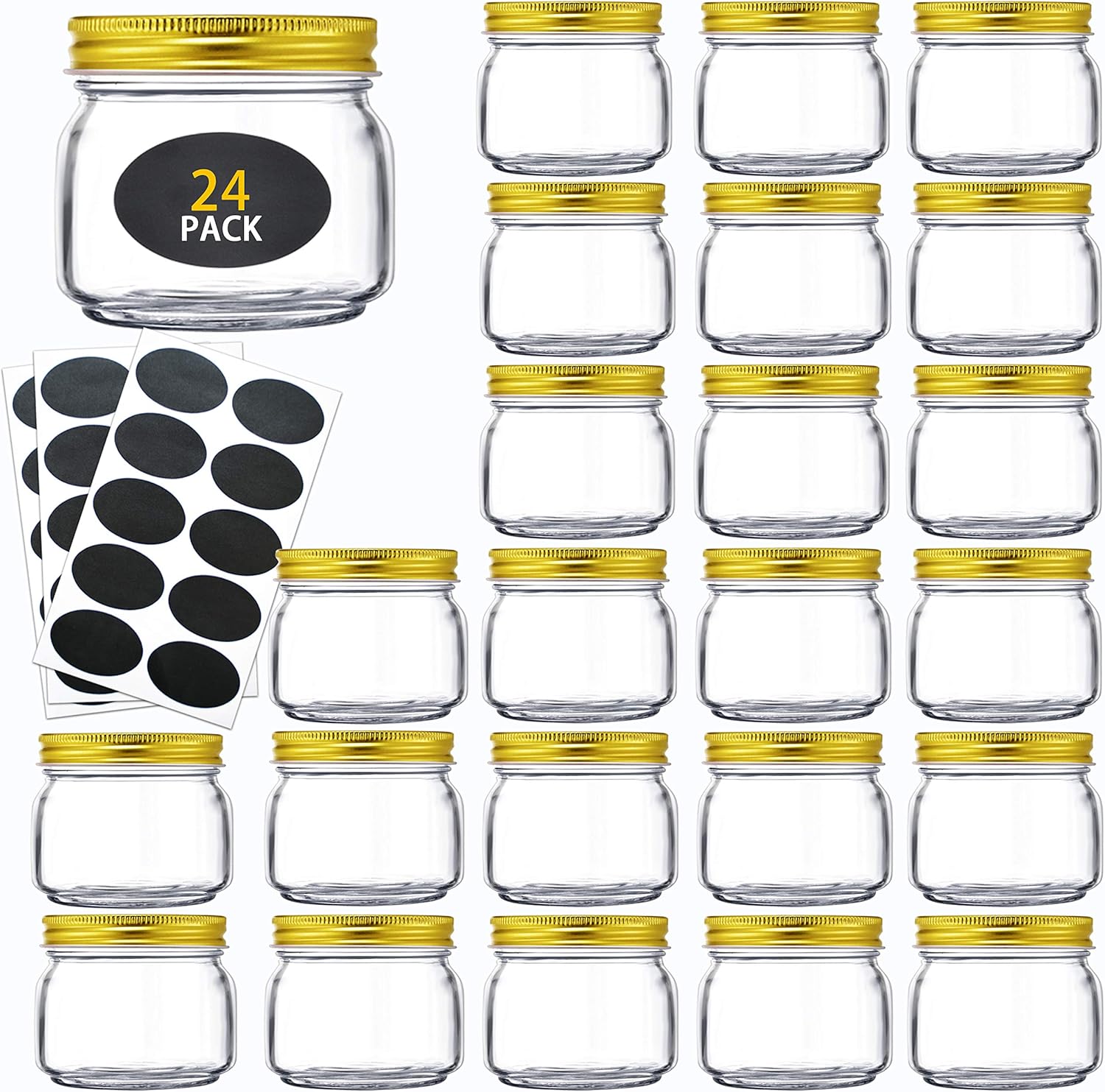 Buy Tanglong Glass Jars With Lids 8 oz Mason Jars For Candle Making