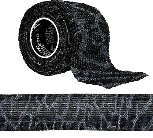 Miniatura 23 de Cinta atlética autoadhesiva – 2 pulgadas x 6.5 yardas – Sin látex, envoltura deportiva fácil de rasgar para fútbol, béisbol, fútbol, muñeca, Cruz de