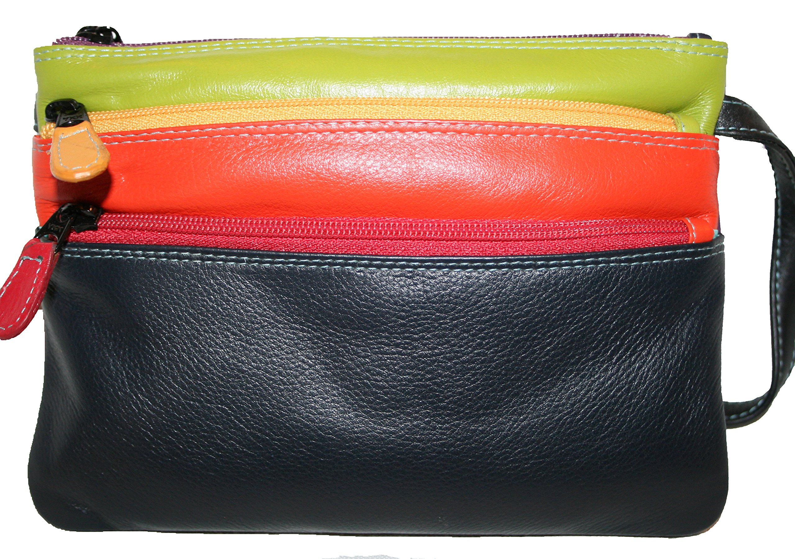Ladies Leather Neck Purse Bag By Golunski Graffiti Gift Box Travel Festival (...