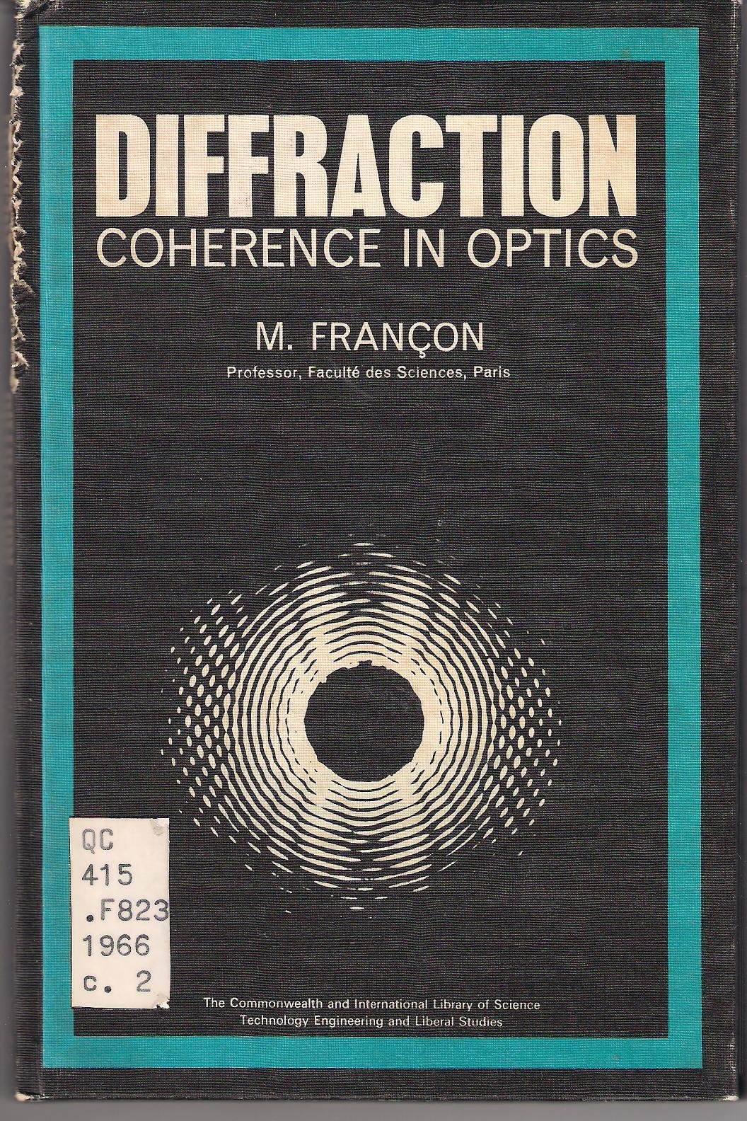 Buy Diffraction Coherence In Optics — BookShops.in