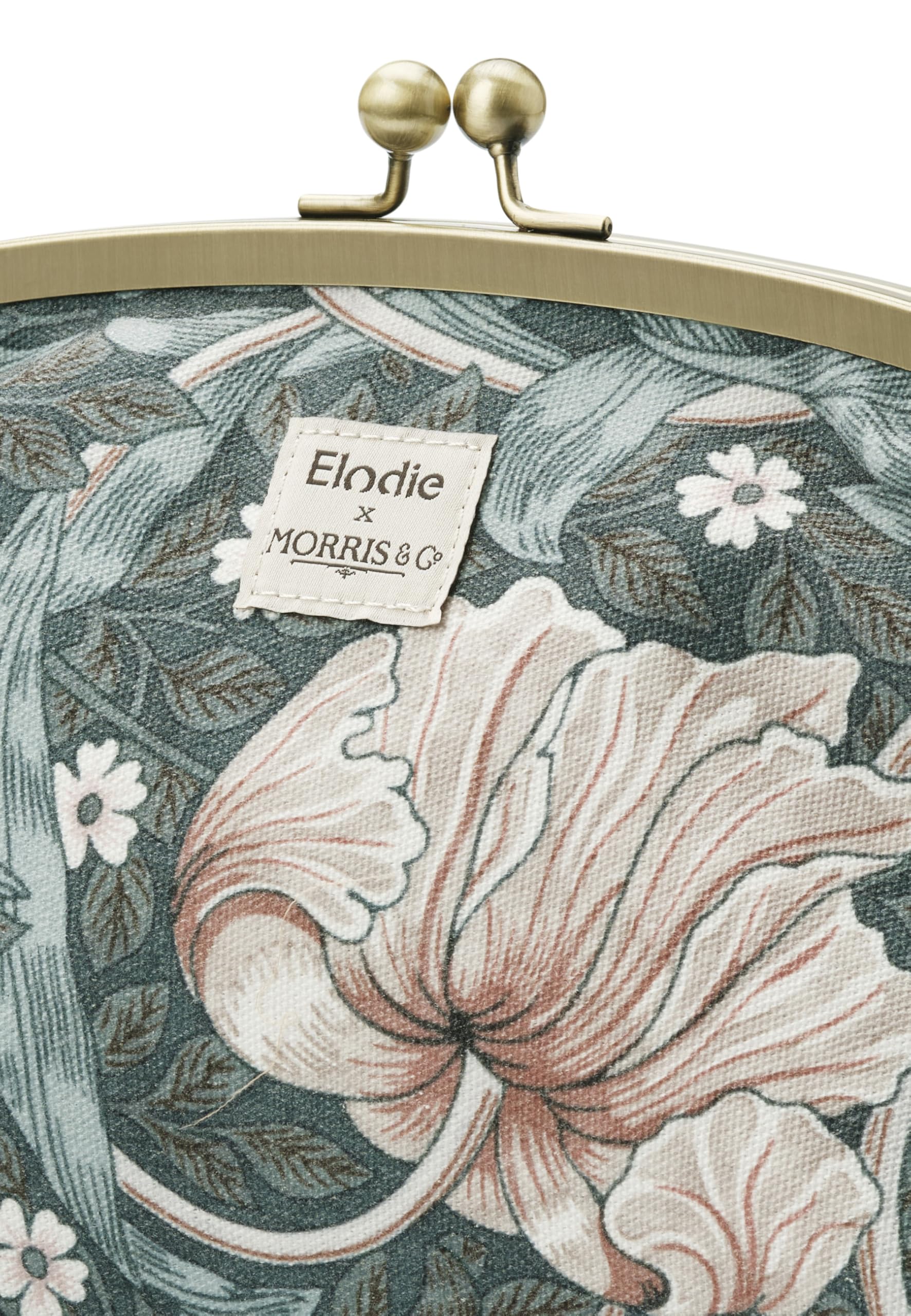 Elodie Details Beauty Case Zip&Go Borsa da Viaggio in Tela di Cotone Ampia Apertura