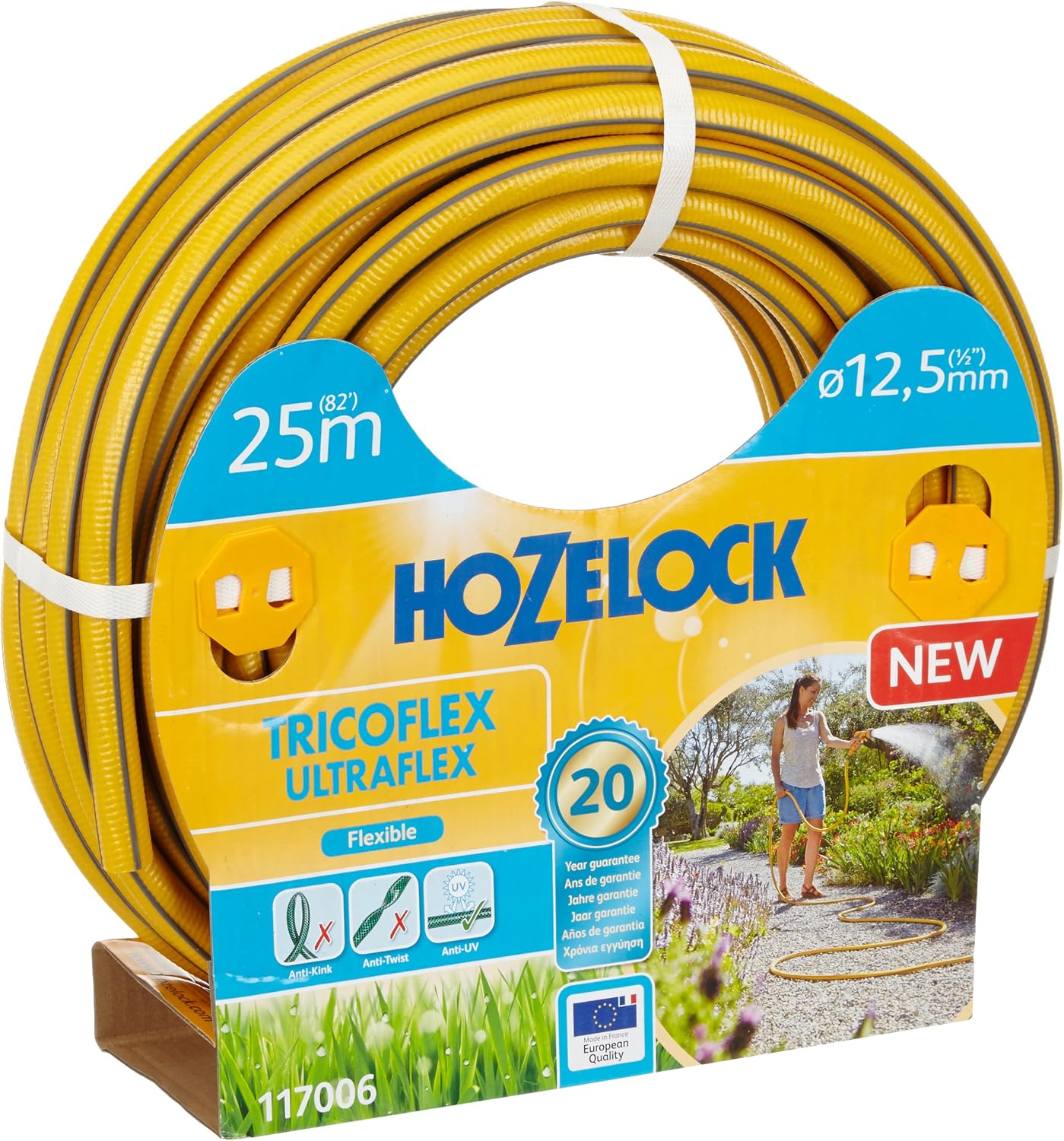 HOZELOCK 117006 25M Tricoflex Ultraflex 12.5Mm