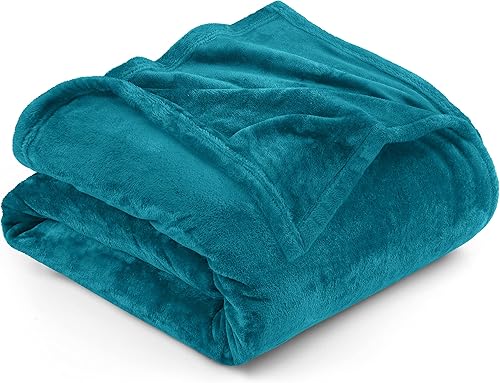 Vista 92 de Utopia Bedding - Manta de vellón de lujo, mullida, antiestática; manta de suave microfibra de 8.8 oz/yd² (300 g/m²) para cama; tamaño matrimonial