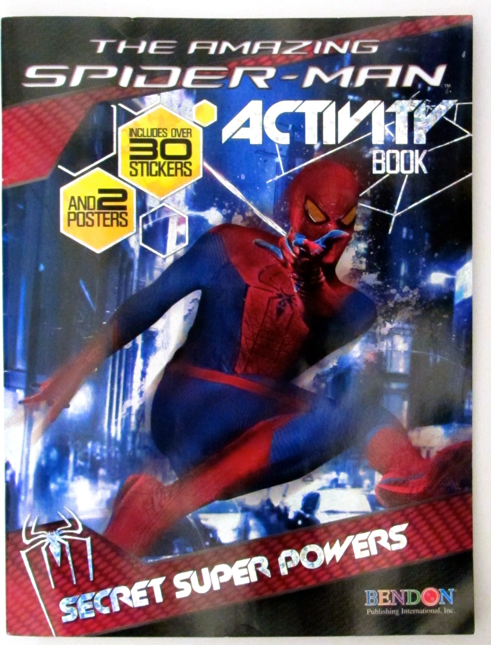 The Amazing Spider-man Activity Book: Secret Super Powers (includes Over 30 Stickers And 2 Posters)