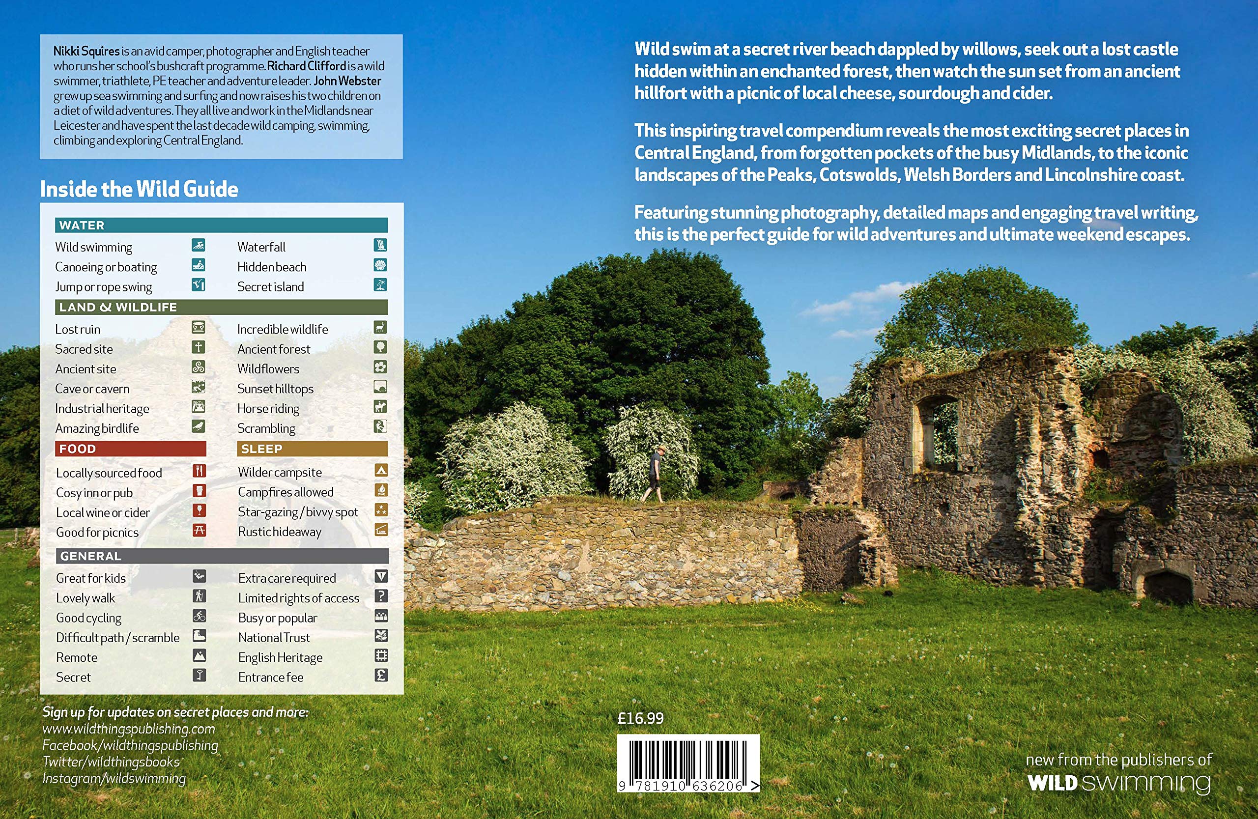 Wild Guide Central England: Adventures in the Peak District, Midlands, Cotswolds & Wye Valley