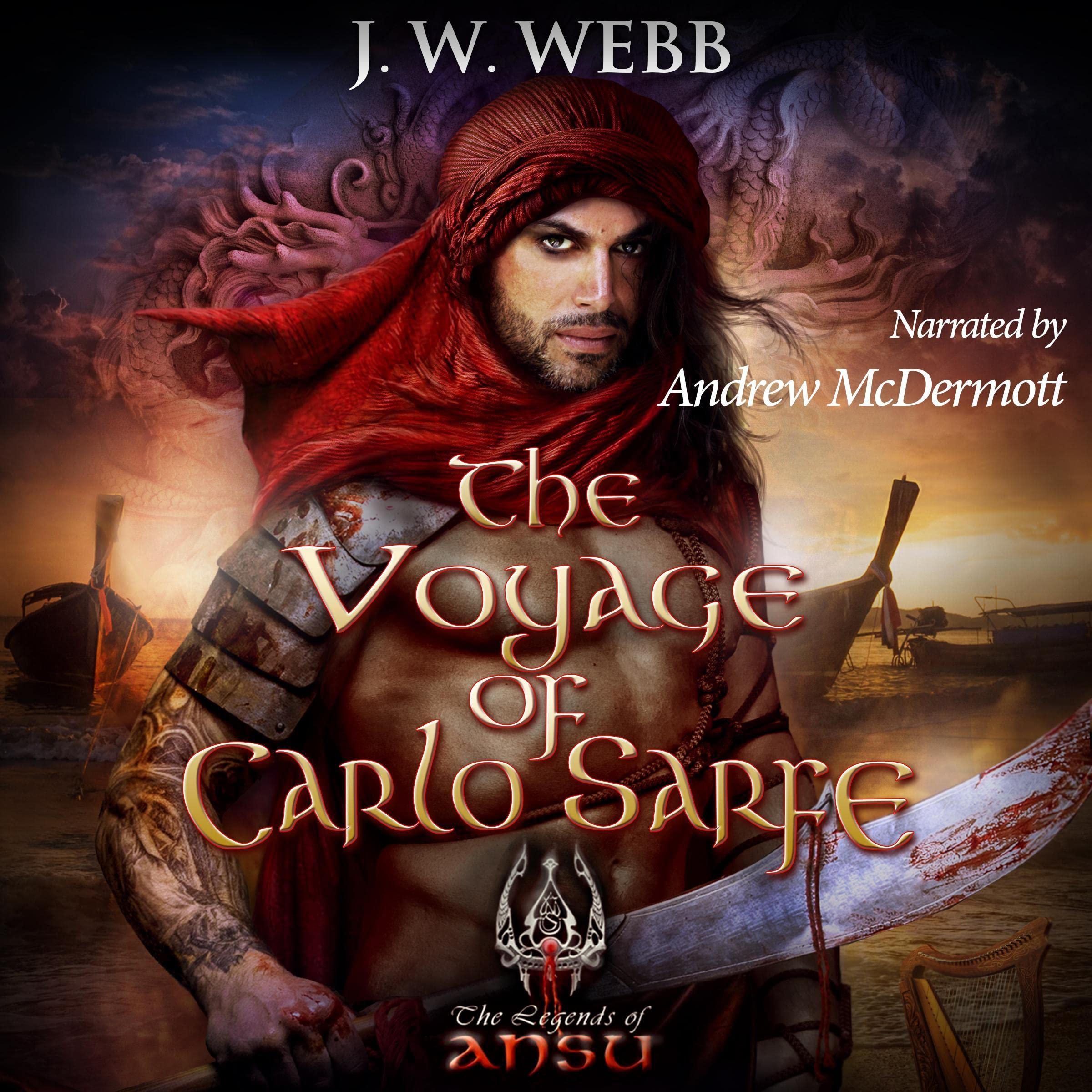 Cover art for The Voyage of Carlo Sarfe: Legends of Ansu