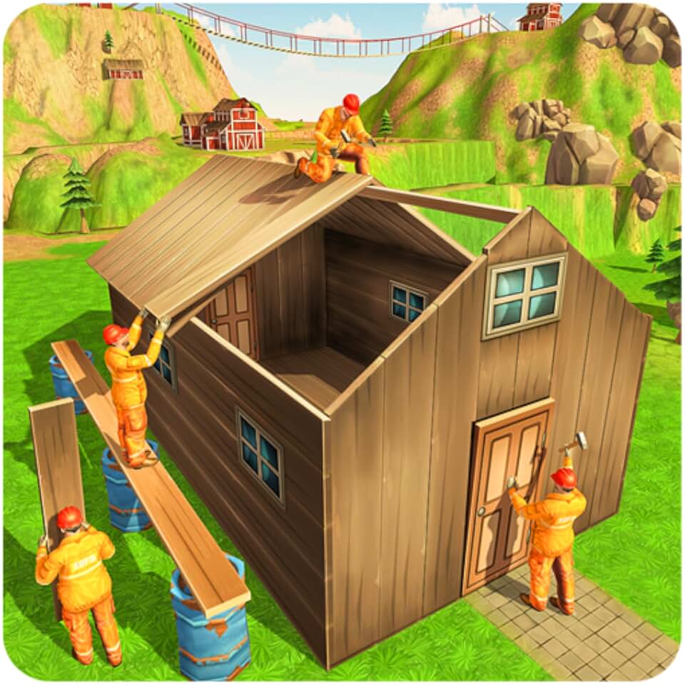 Build house game. Build house game