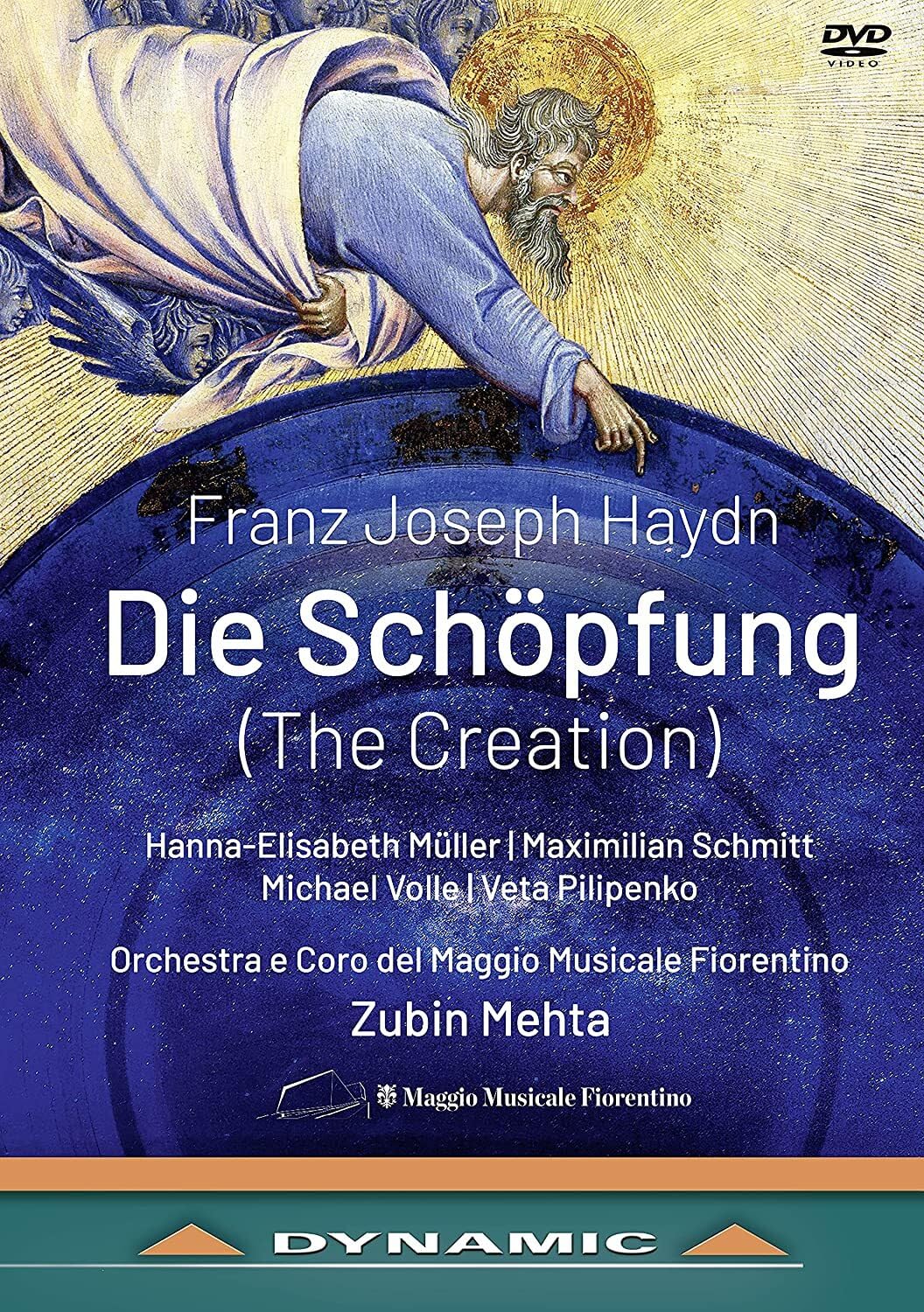 Haydn: Die Schopfung [Orchestra e Coro del Maggio Musicale Fiorentino; Hanna-Elisabeth Müller; Maximilian Schmitt; Michael Volle; Veta Pilipenko; Zubin Mehta; Lorenzo Fratini] [Dynamic: 37909] [DVD]